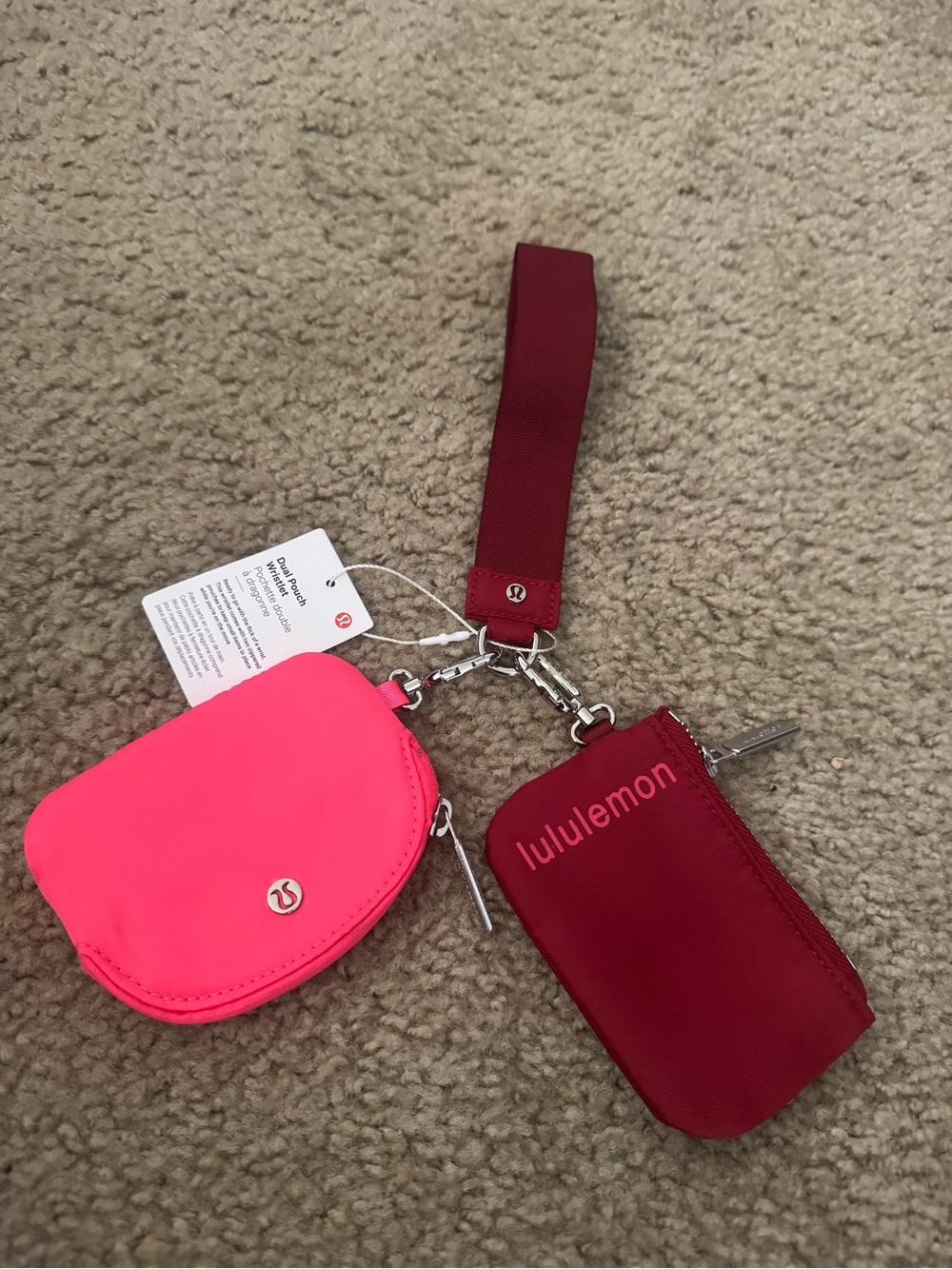 Dual Pouch Wristlet